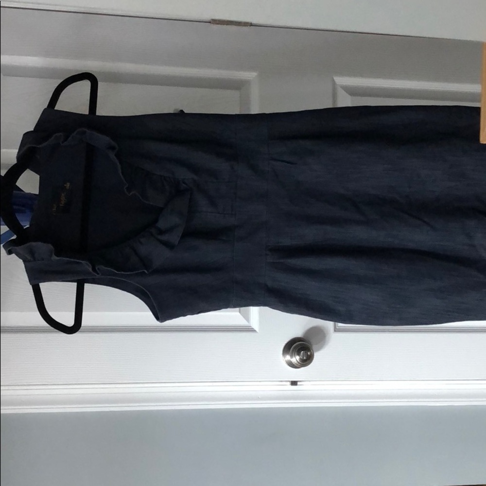 Dark denim dress